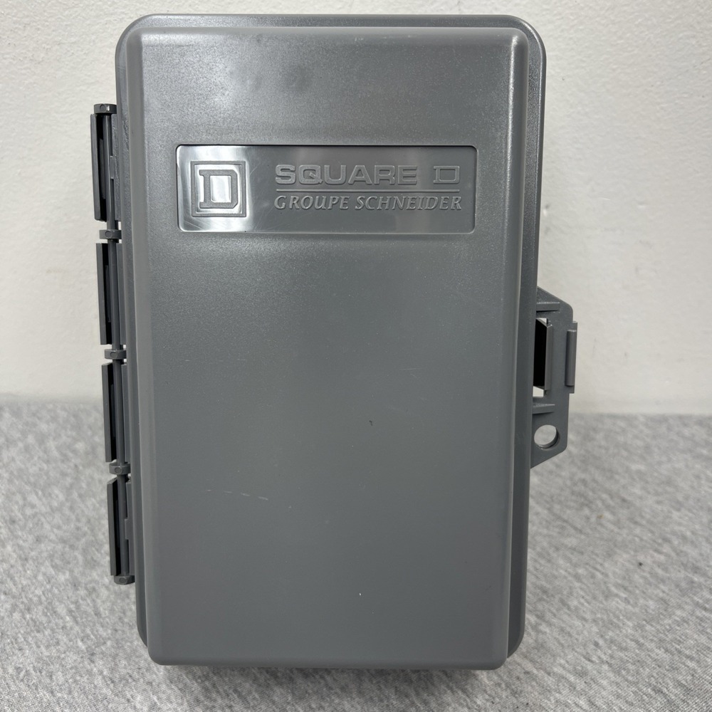Square D 60A 240V Non-Fusible AC‎ Disconnect Outdoor Rainproof New #QO200TRNM